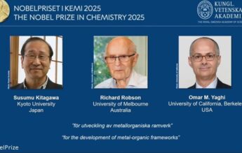 Premiul Nobel pentru Chimie, atribuit pentru dezvoltarea de structuri metalo-organice