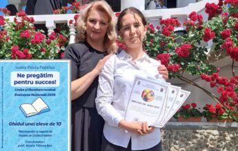 O elevă de 10 a lansat un ghid pentru Evaluarea Națională, scris în vacanța de vară