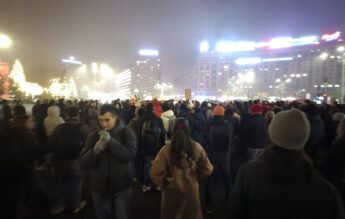 Studenții se alătură protestului anticorupție din fața CSM, după dezvăluirile Recorder
