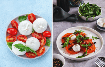Salata Caprese – patriotism culinar în trei culori