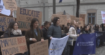 protest studenți UBB