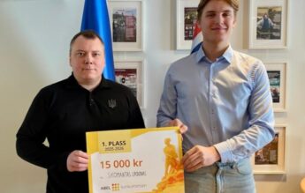 Câștigătorul concursului național de matematică din Norvegia și-a donat premiul pentru a sprijini Ucraina