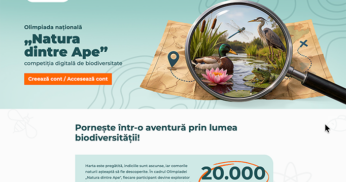 afiș competiție școlară NATURA DINTRE APE 2026