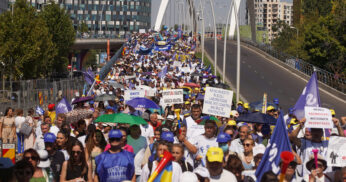 protest sindicate podul basarab