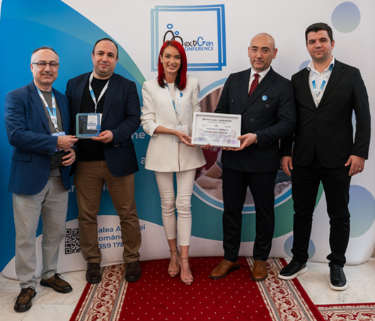 Sinan Kosak, Vugar Babayev, Florina Ciobanu, Serdal Uteu și Ahmet Dündar la NextGen 2026