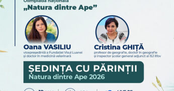 webinar Natura dintre ape - afiș