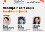 Webinar gratuit pentru părinți: Cum transformăm vacanța de vară într-o experiență de învățare prin joacă