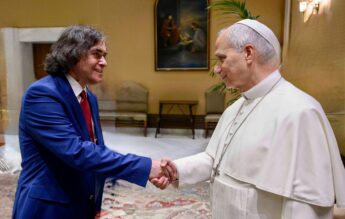 Mircea Cărtărescu, primit de Papa Leon al XIV-lea la Vatican