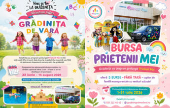 Grădinița Prietenii Mei dă startul înscrierilor pentru „Grădinița de Vară” și oferă 5 burse sociale pentru anul școlar 2026–2027