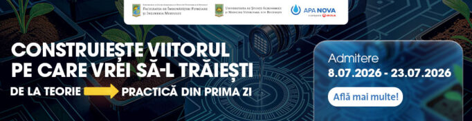 pagina de admitere Programul de Licență în Sistem Dual „Inginerie Circulară și Tranziție Verde”