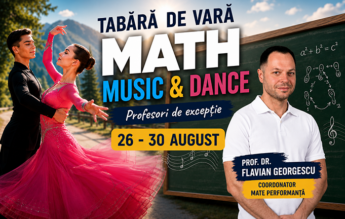 Încheie vacanța de vară cu stil: hai în tabăra Math Music & Dance de la Predeal