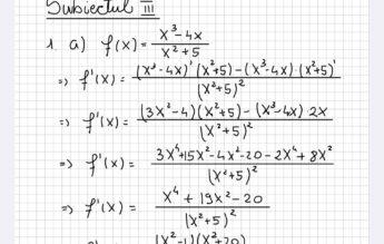 BAC 2026/ Rezolvarea subiectelor de la proba de matematică, profilul mate-info