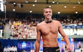 BREAKING / David Popovici câștigă aurul și la 200 m liber și scrie istorie la Paris