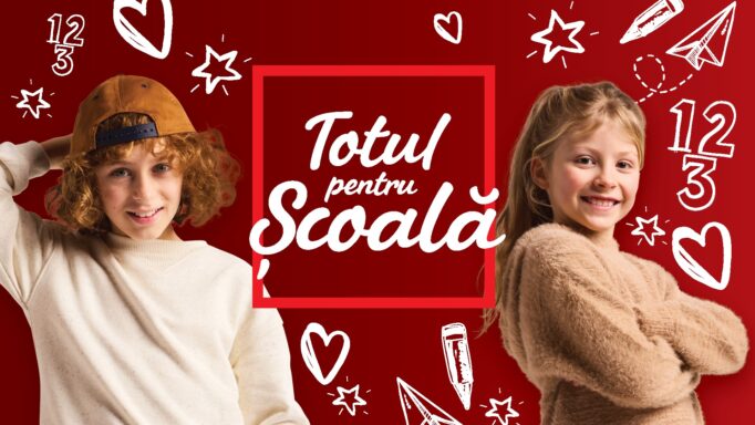 Reduceri de 30% la toată gama de rechizite în magazinele Kaufland