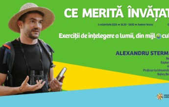 Ce aflăm despre noi când privim lumea prin ochii celuilalt?  Alexandru Stermin, invitat Avenor College la o nouă conferință „Ce merită învățat?”