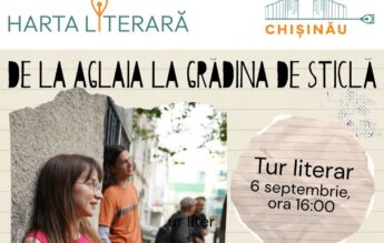 Harta Literară ajunge la Chișinău pe 6 și 7 septembrie: orașul între memorie, literatură și povești trăite