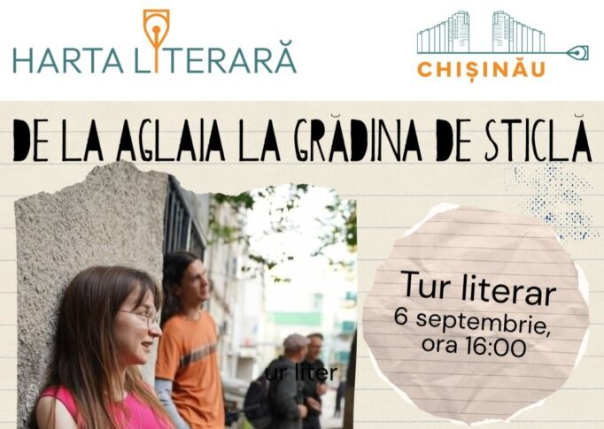 Harta Literară ajunge la Chișinău pe 6 și 7 septembrie: orașul între memorie, literatură și povești trăite