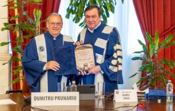 Cosmonautul Dumitru Prunariu a devenit Doctor Honoris Causa al UMF București