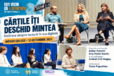 Citim și ca să nu fim de acord. Ce au discutat scriitoarele Adina Rosetti și Ana Maria Sandu cu elevii despre lectură în era digitală, la Avenor