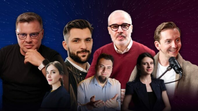 colaj cu oameni 