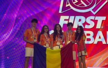 Echipa României a câștigat argintul la Olimpiada Internațională de Robotică FIRST Global Challenge
